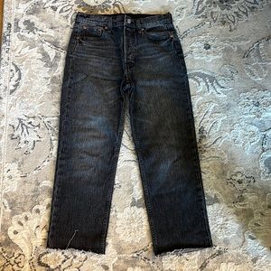 Gap cheeky straight high rise 28, 6 petite